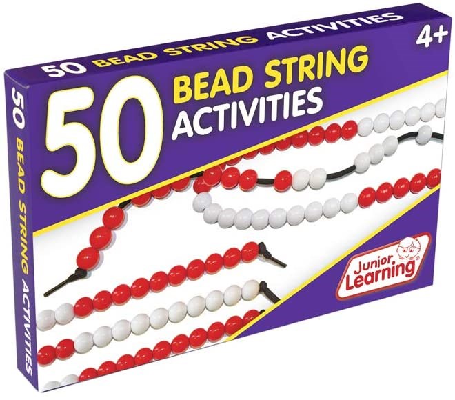 Junior Learning 50 Bead String Activity Cards