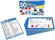 Junior Learning 50 Dice Activity Cards
