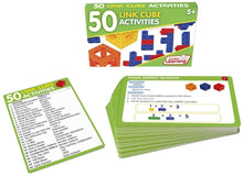 Junior Learning 50 Link Cube Activity Cards