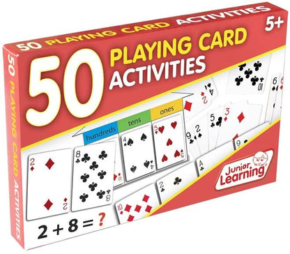 Junior Learning 50 Playing Card Activity Cards