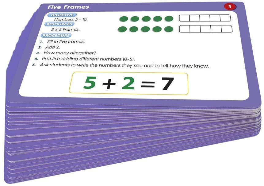 Junior Learning 50 Ten Frame Activities