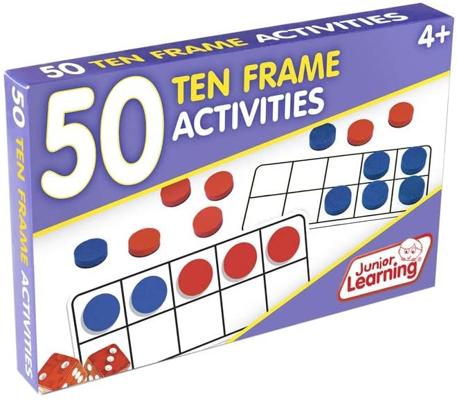 Junior Learning 50 Ten Frame Activities