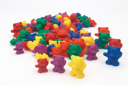 Teddy Bear Rucksack Counters – Pack of 96