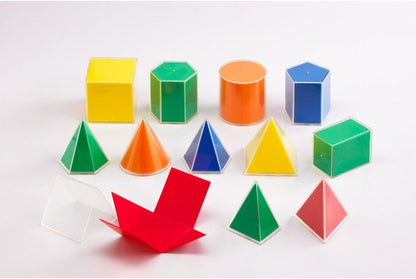 Folding Geometric Solids 2D/3D Pack of 24