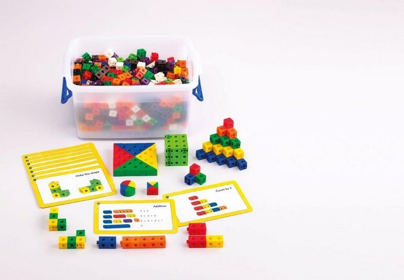 Edx Linking Cubes 2Cm Classroom Set