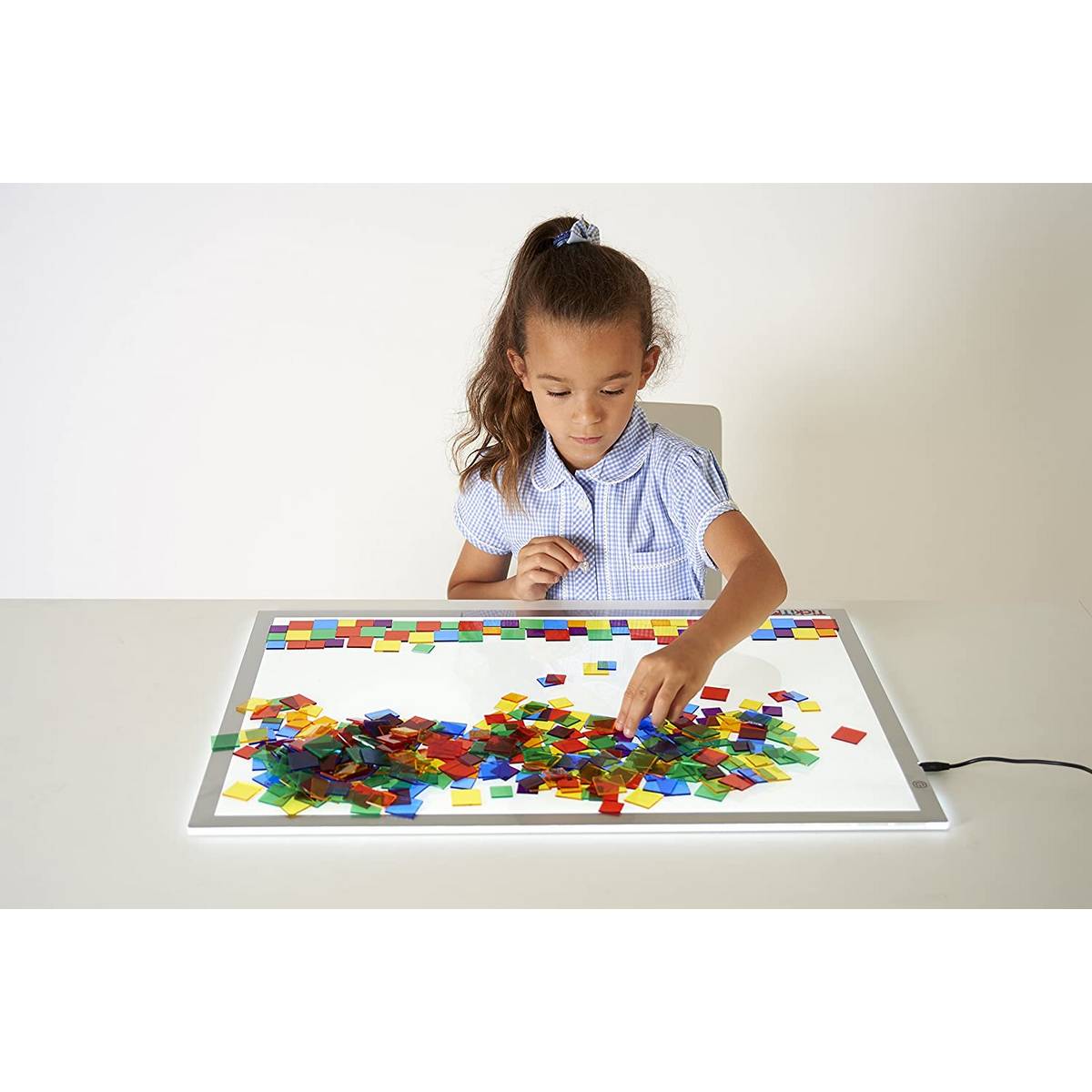 Translucent Colour Squares Pack of 300