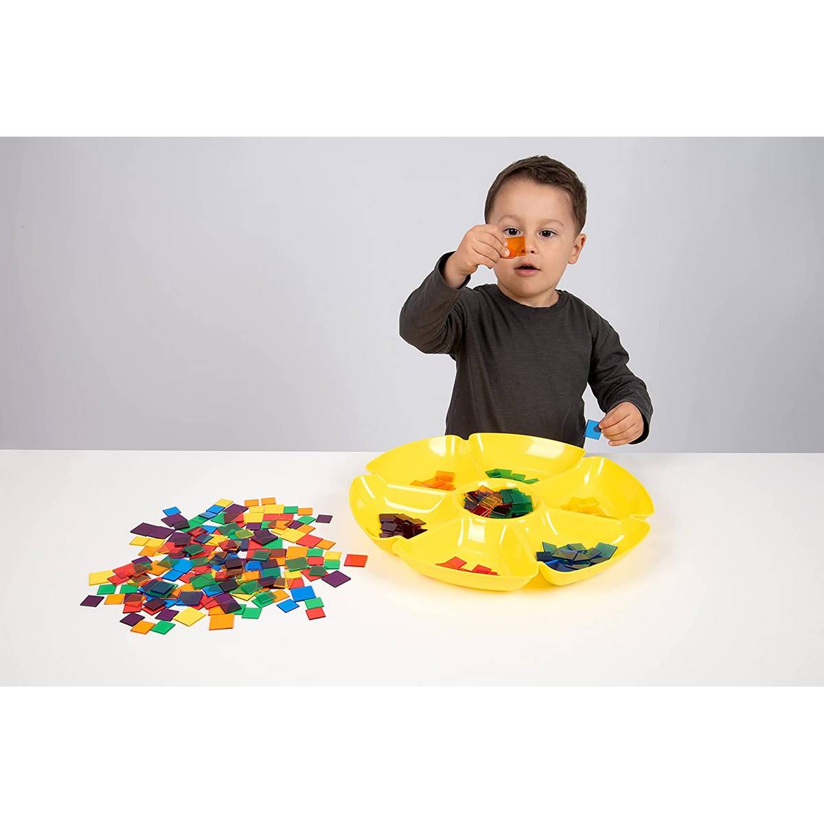 Translucent Colour Squares Pack of 300