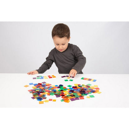 Translucent Colour Squares Pack of 300
