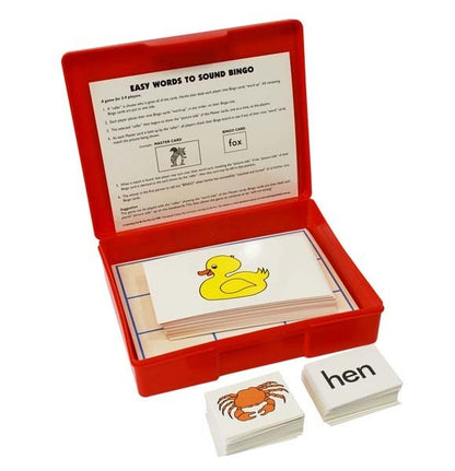 **Easy Words to Sound Bingo