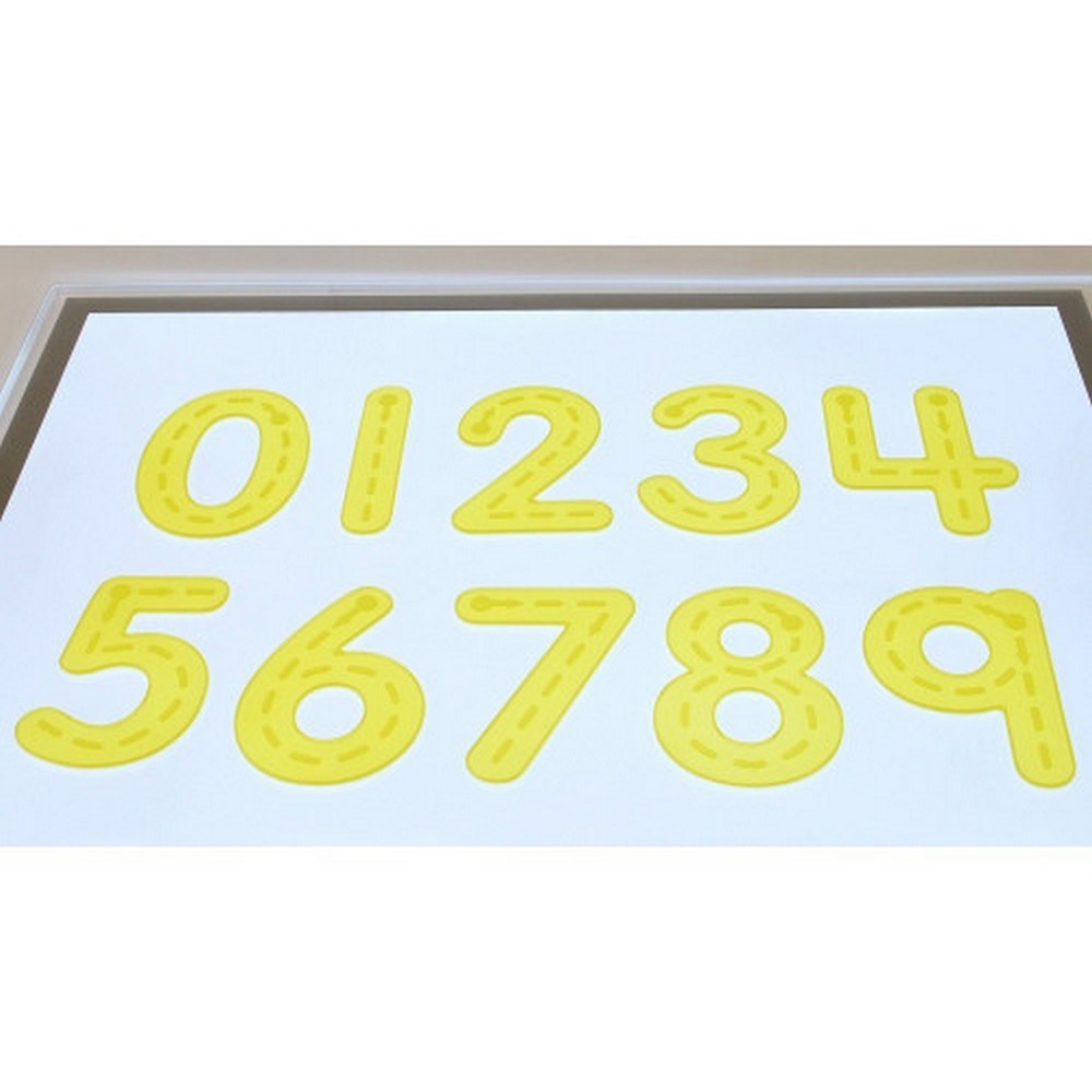 Silishapes® Trace Numbers Yellow