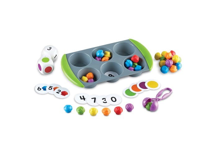 Mini Muffin Match Up Math Activity Set