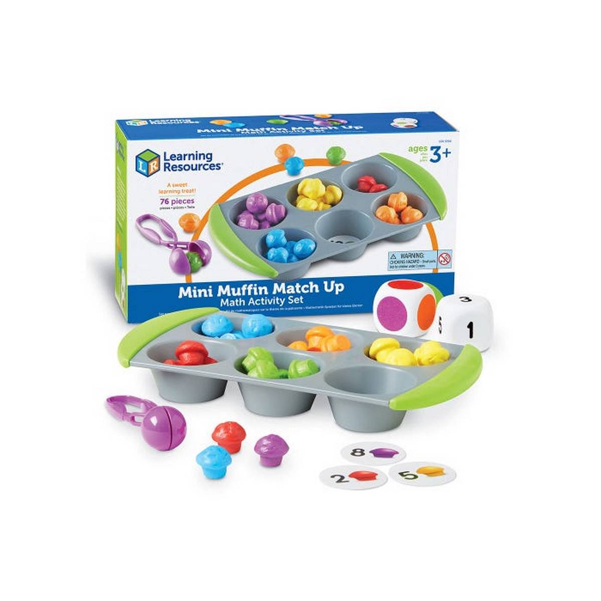 Mini Muffin Match Up Math Activity Set