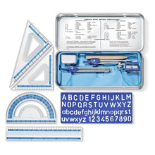 Staedtler Maths Set 557 10 - Tin With 5 Pieces