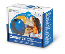 Learning Resources Zoomy™ 2.0 Handheld Digital Microscope (Blue)