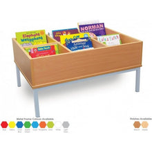 6 Bay Static Kinderbox Book Storage Unit with Legs - ABC School Supplies