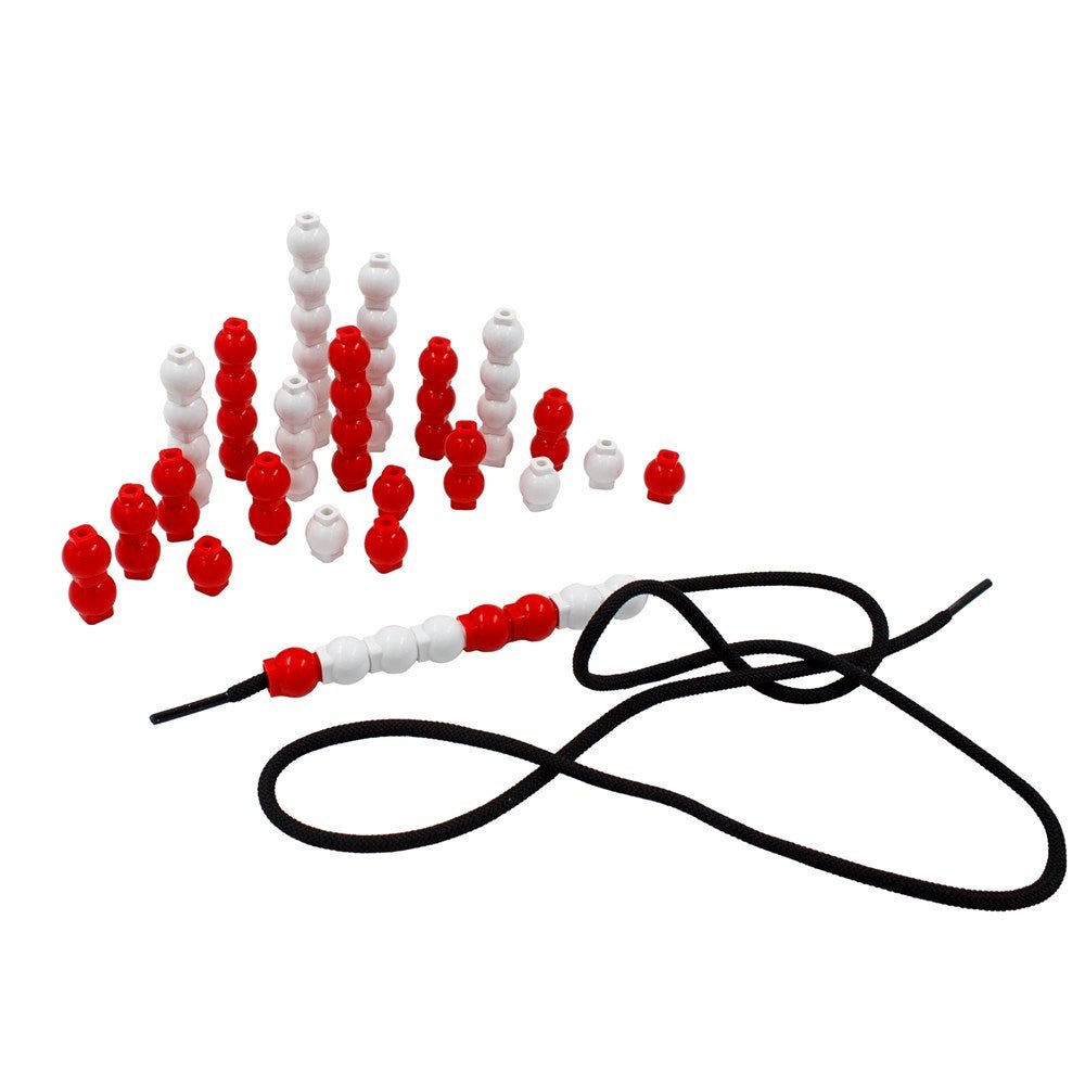 60 Bead Cubes and Laces - ABC School Supplies