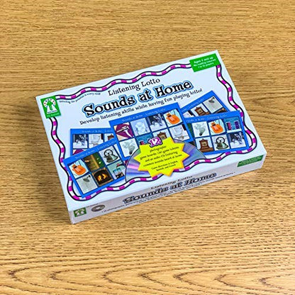 ***Listening Lotto:  Sounds at Home Board Game