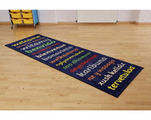 **Welcome Runner Classroom Carpet 3 X 1 Metre