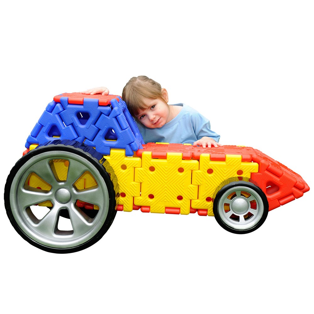 Giant Polydron Vehicle Builder Set