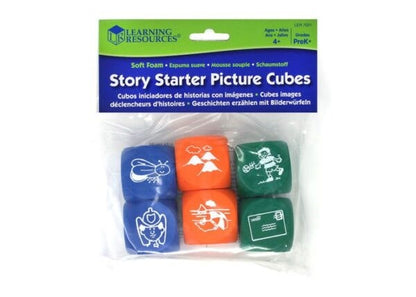 Learning Resources Story Starter Picture Cubes
