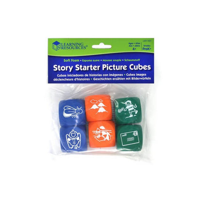 Learning Resources Story Starter Picture Cubes