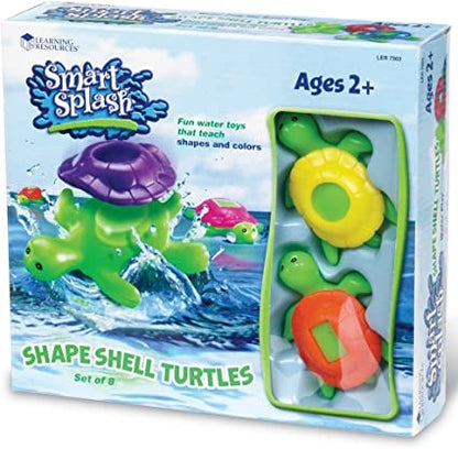 Smart Splash® Shape Shell Turtles (Set of 16)