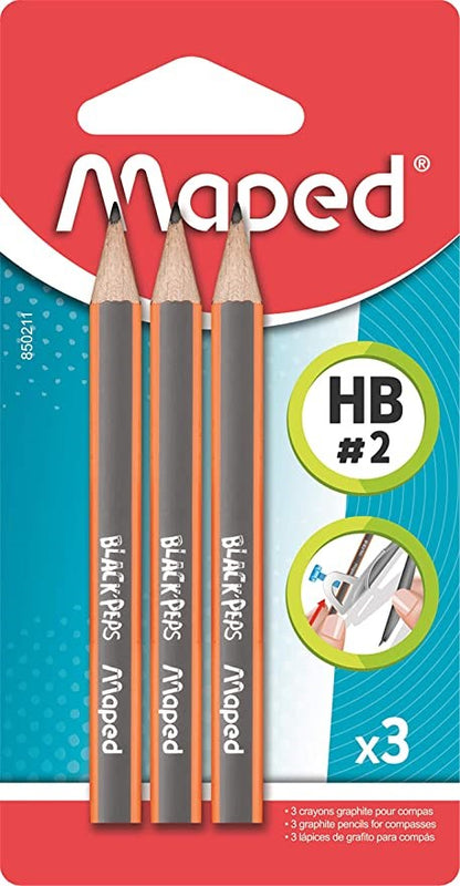**Maped Graphite Pencil Maped Black Peps Mini