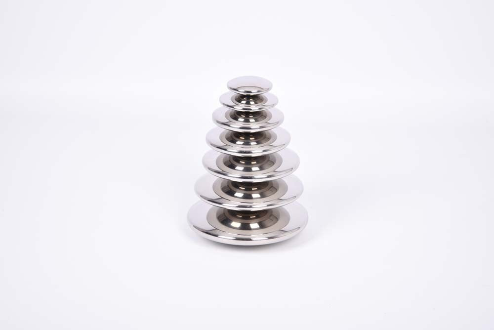 Sensory Reflective Silver Buttons