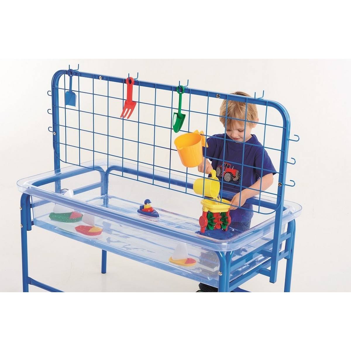 Clear Water Tray With Activity Rack