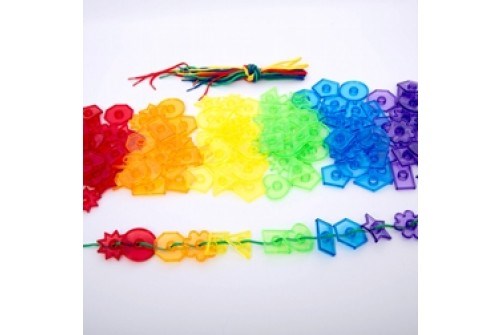 **Translucent Lacing Geometrics - Pack Of 144 + 12 Laces