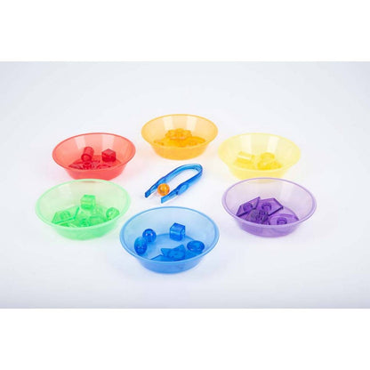 Translucent Colour Sorting Bowls