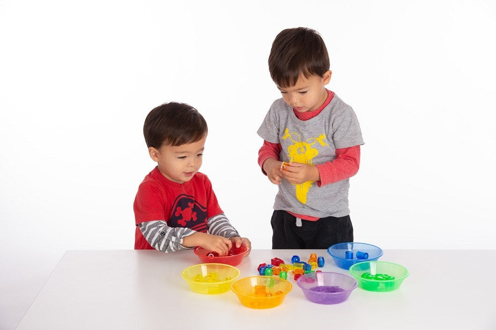 Translucent Colour Sorting Bowls