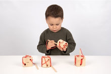 Wooden Lacing Shapes