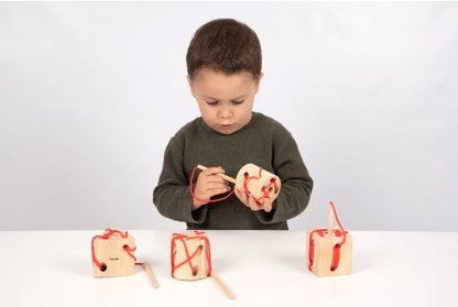 Wooden Lacing Shapes