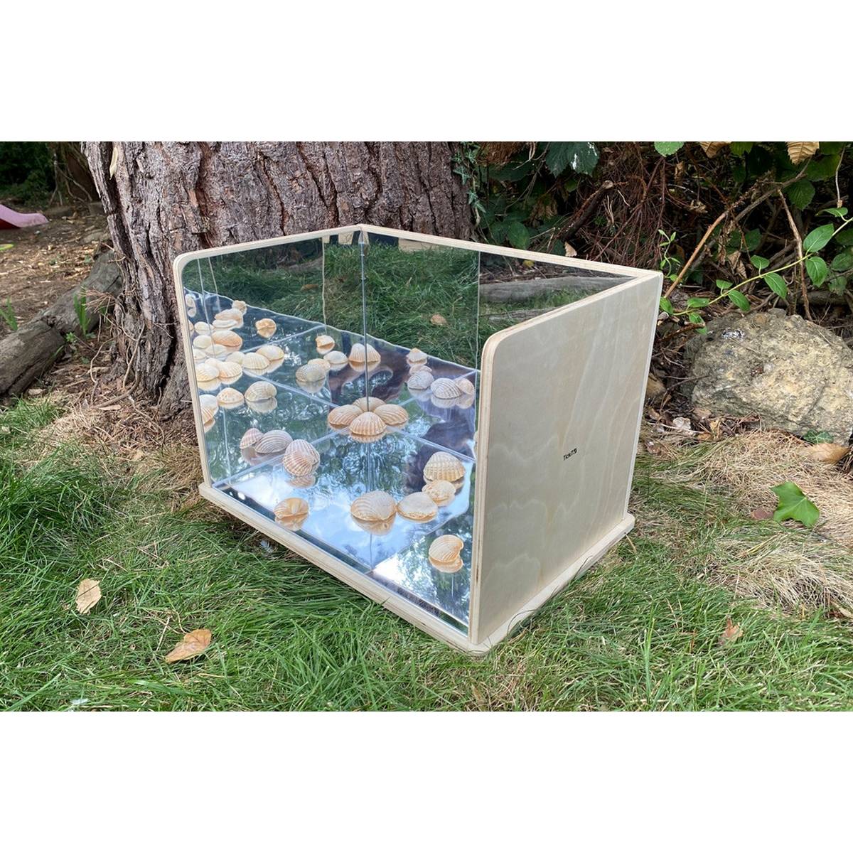 Wooden Exploratory Mirror