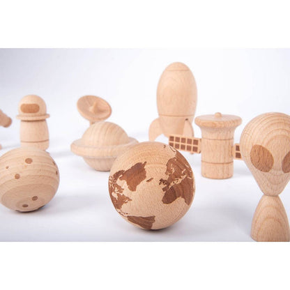 Wooden Space Set