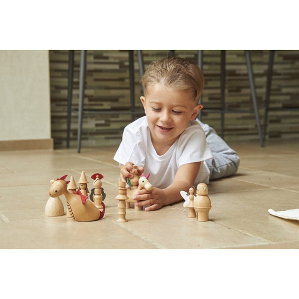 Wooden Enchanted Figures Set