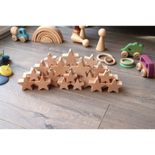 Natural Wooden Stars