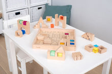 Wooden Building Gem Blocks