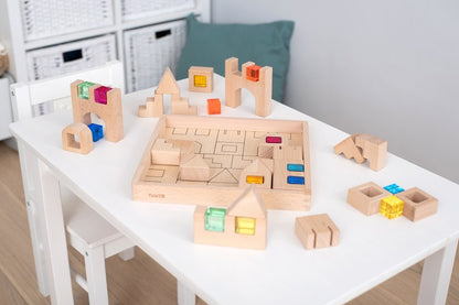 Wooden Building Gem Blocks