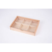 ****Wooden 6 Way Sorting Box