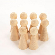 Natural Wooden Figures