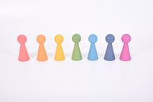 **Rainbow Wooden Figures
