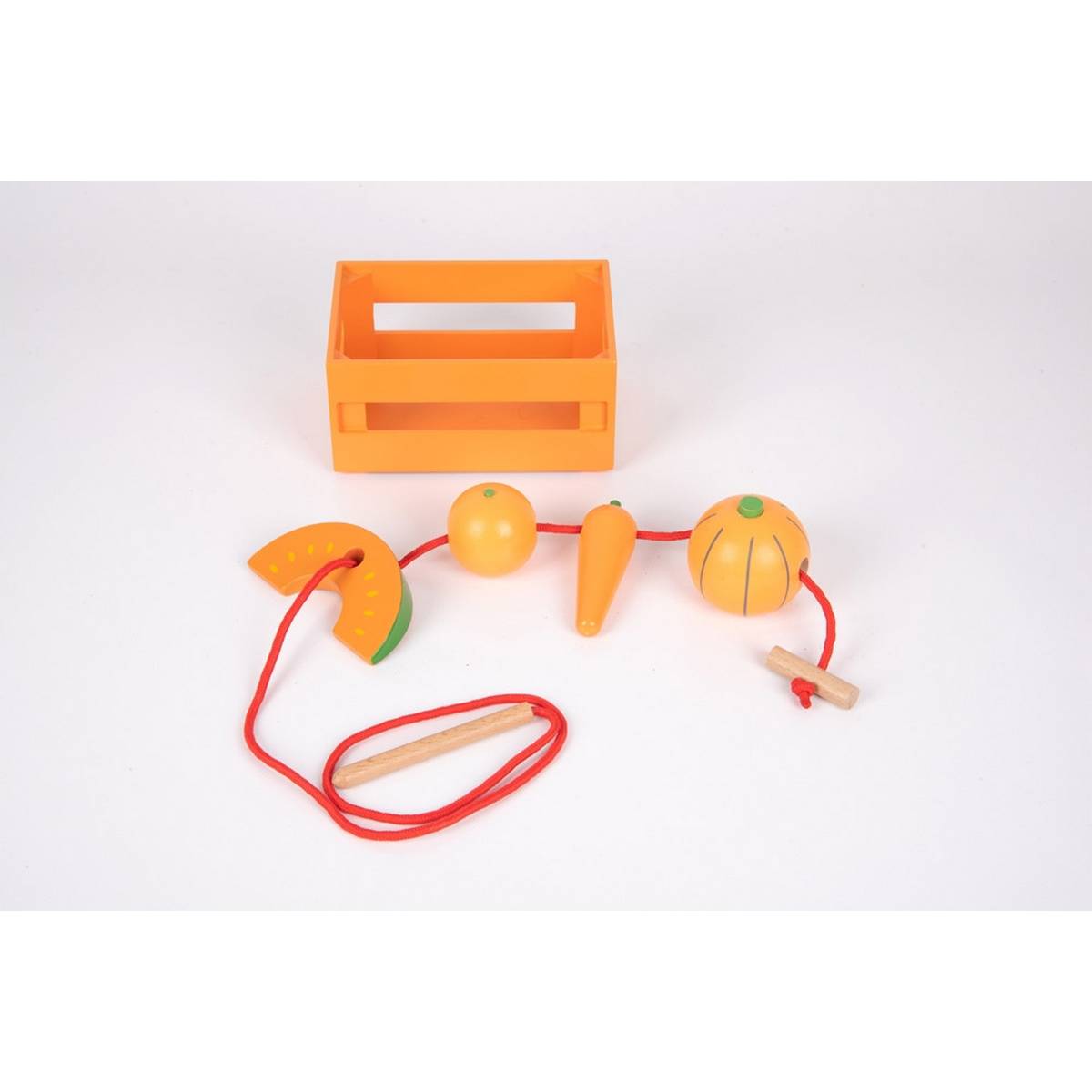 Wooden Sorting Fruit & Vegetable Crates