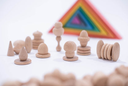 Wooden Treasures Natural Set