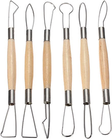 Jakar Pottery Tools - Wire End Tools Set Of 10