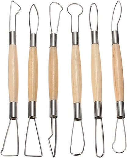 Jakar Pottery Tools - Wire End Tools Set Of 10