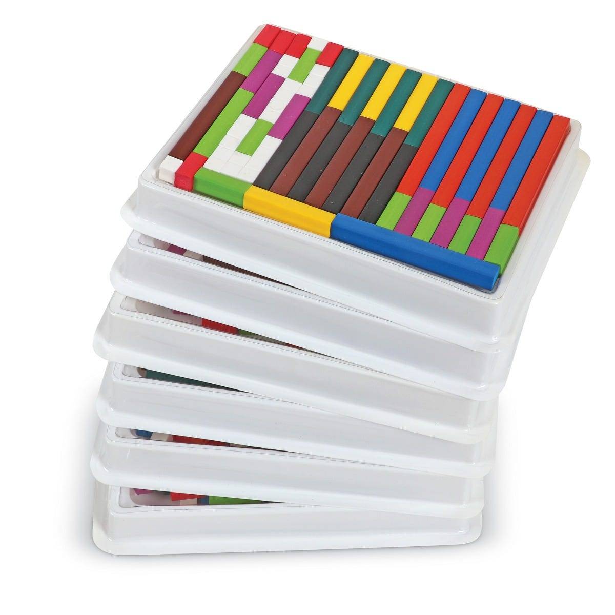 Wooden Cuisenaire® Rods Classroom Multi Pack (in six trays)