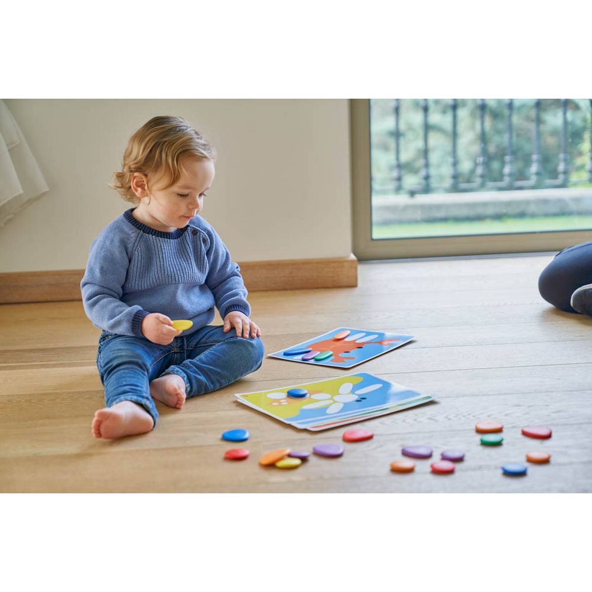 JUNIOR RAINBOW PEBBLE ACTIVITY SET