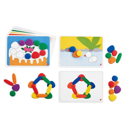JUNIOR RAINBOW PEBBLE ACTIVITY SET